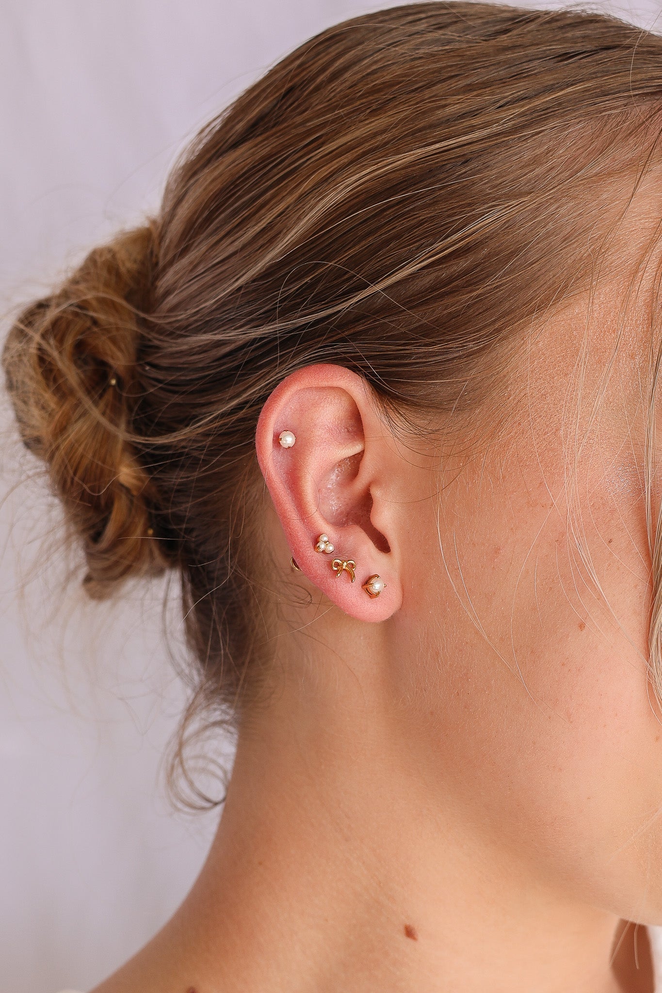 Freshwater Pearl Stud Earrings