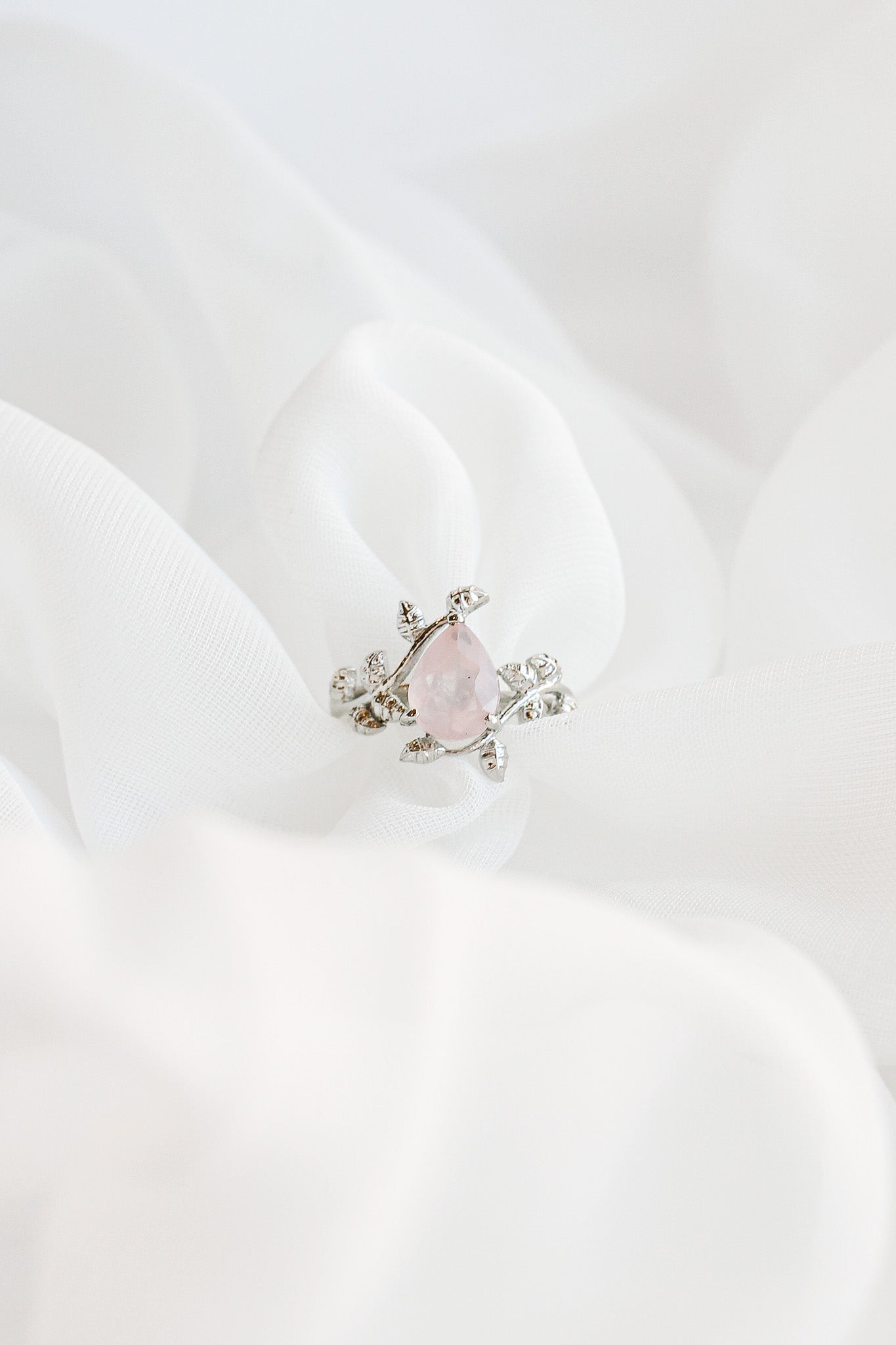 Seraphina Rose Quartz Ring