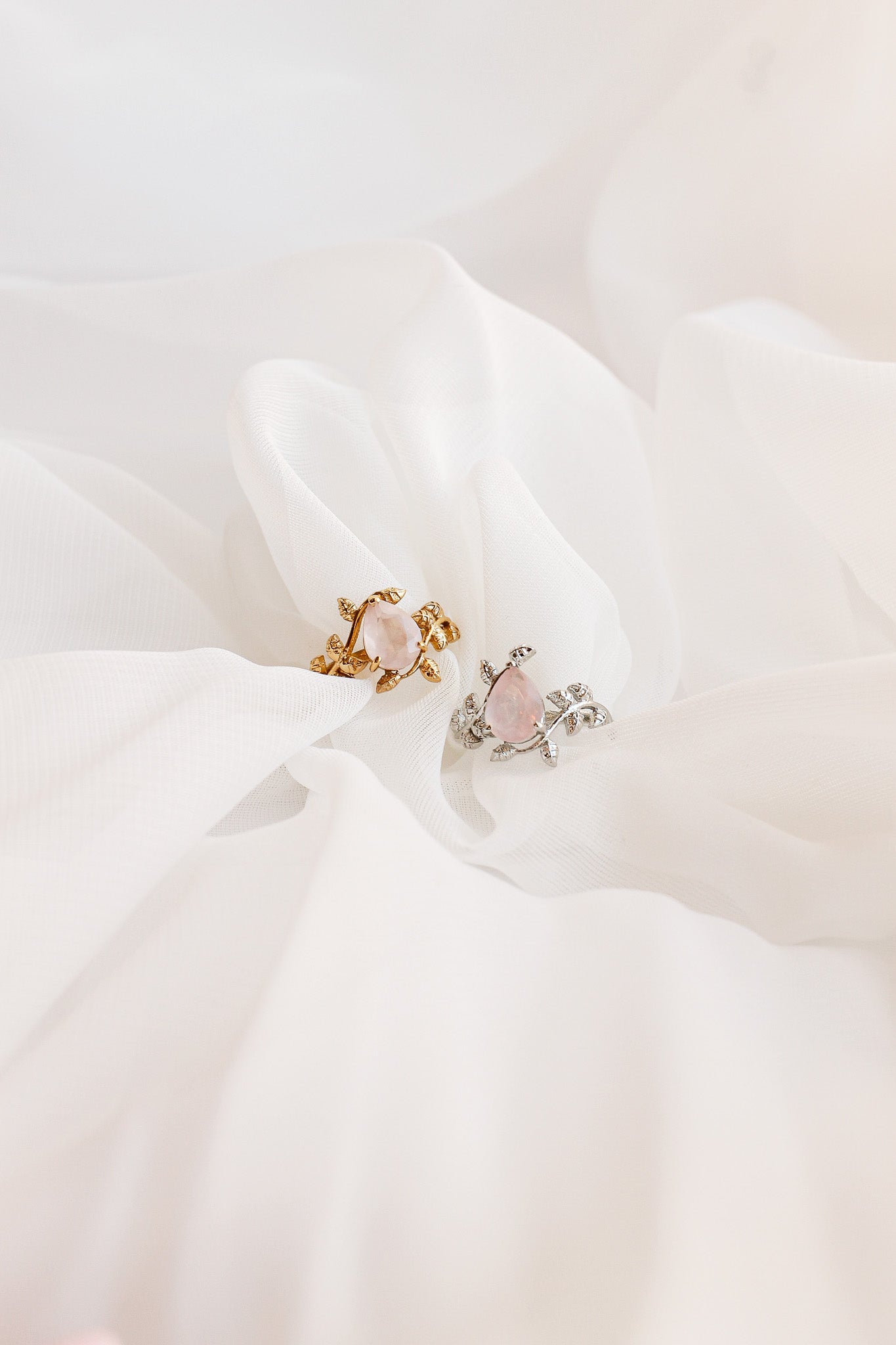 Seraphina Rose Quartz Ring