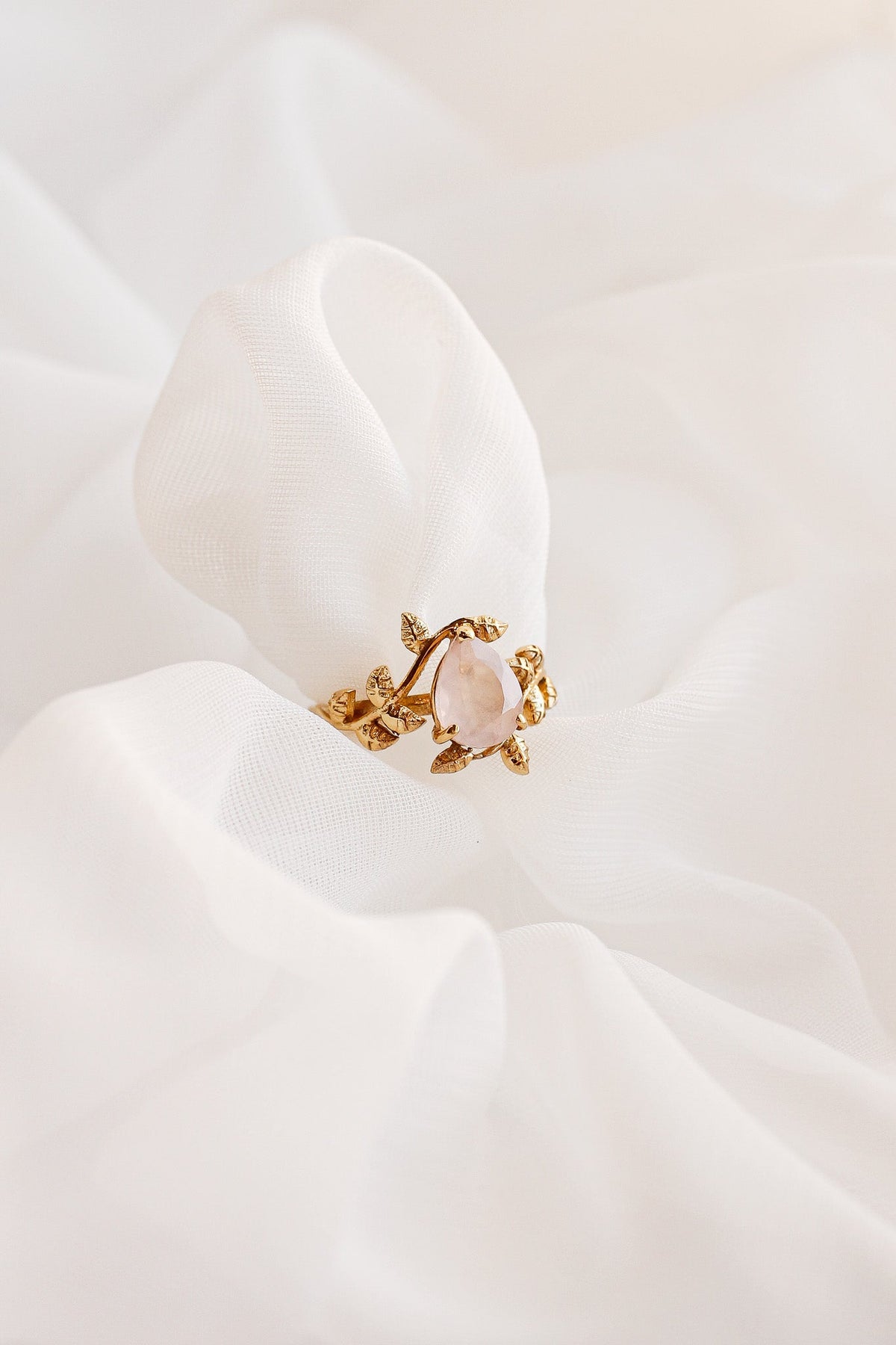 Seraphina Rose Quartz Ring