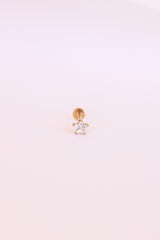 Stella Star Flat Back Stud Earring