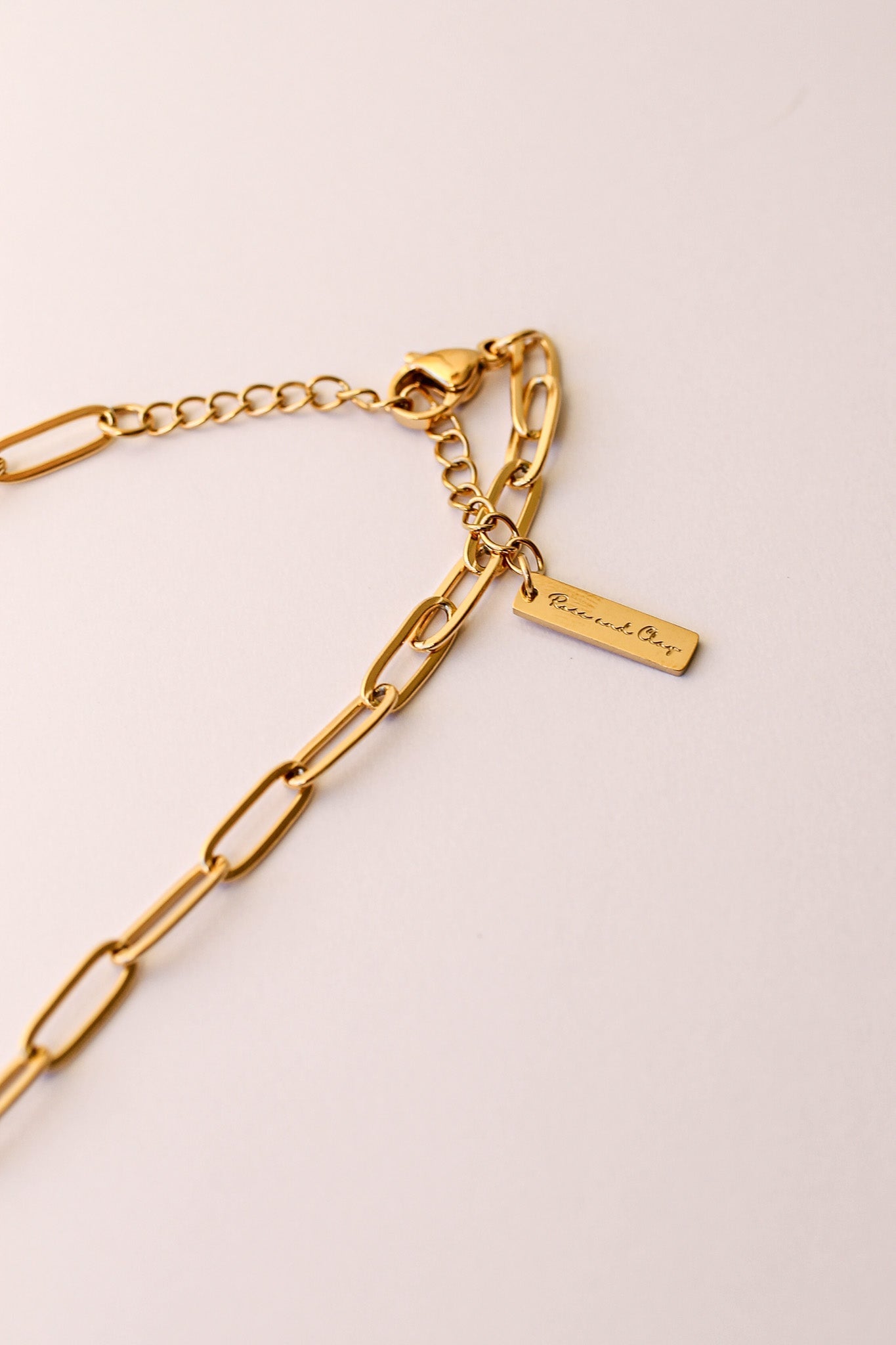 Riley Paperclip Chain Necklace