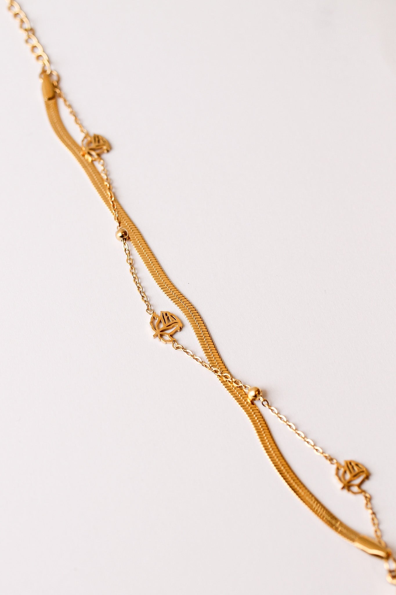 Anne Double Chain Bracelet