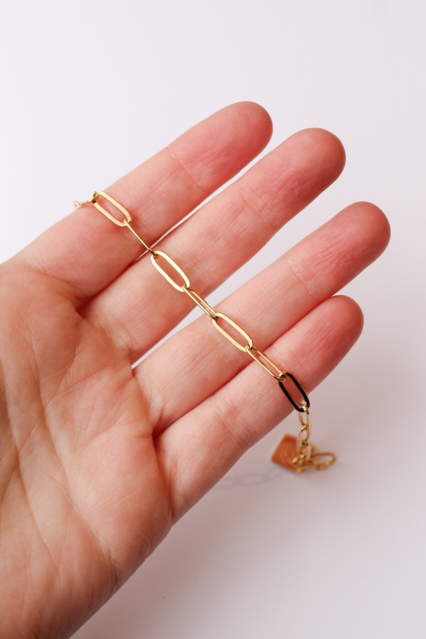 Riley Paperclip Chain Bracelet