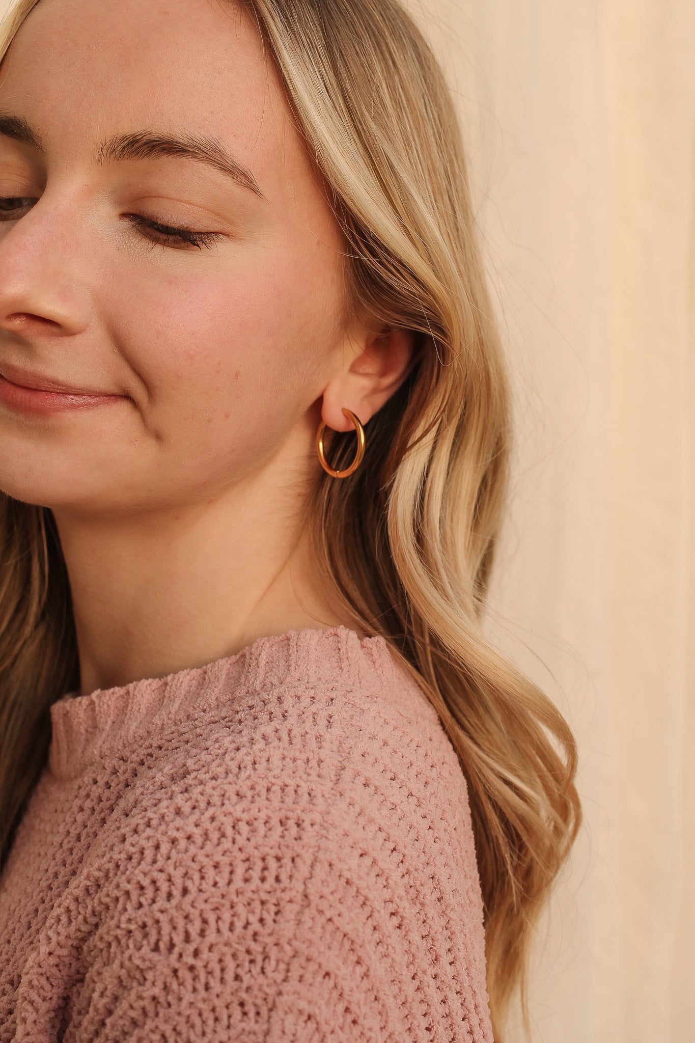 Olivia Hoop Earring