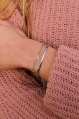 Anne Double Chain Bracelet