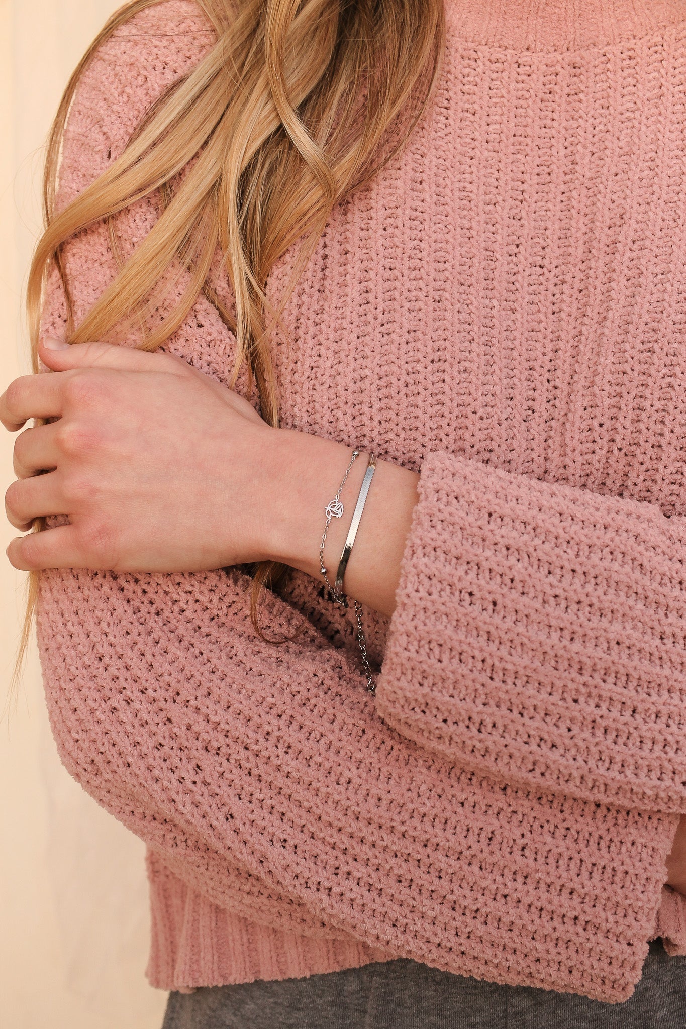 Anne Double Chain Bracelet