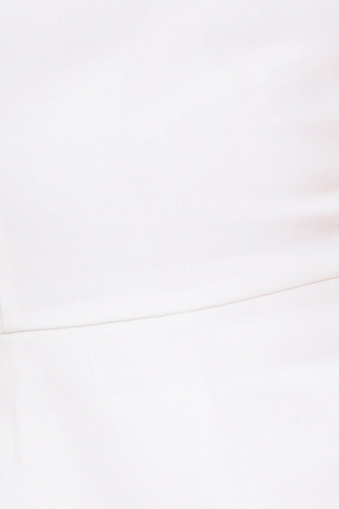 EXPLORING NEW CITIES - WHITE DENIM RUFFLE SKORT ROMPER