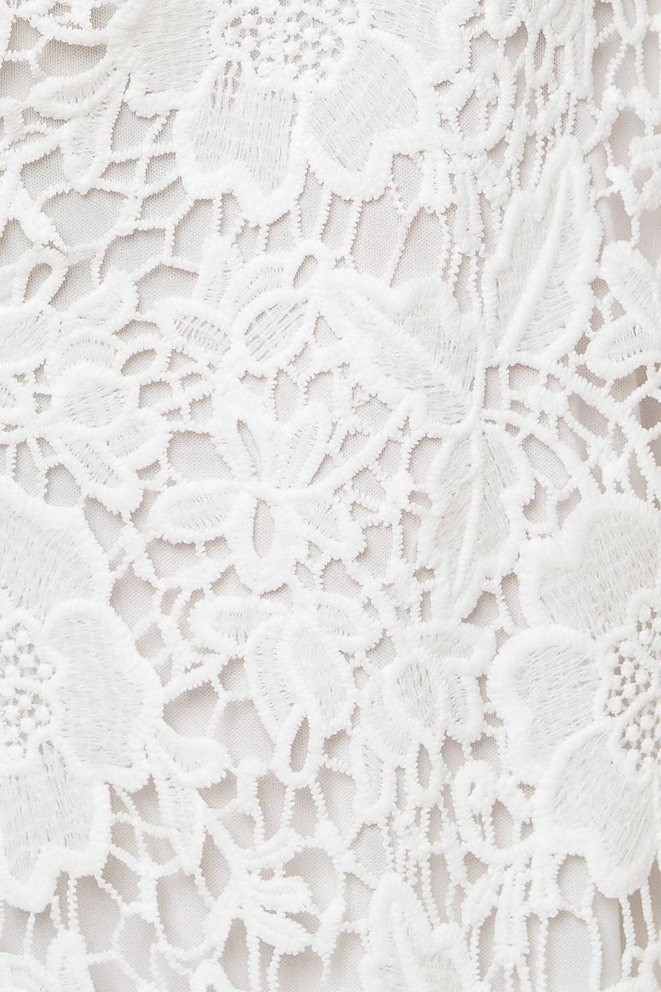 FOREVER YOURS - WHITE LACE BRIDAL JUMPSUIT