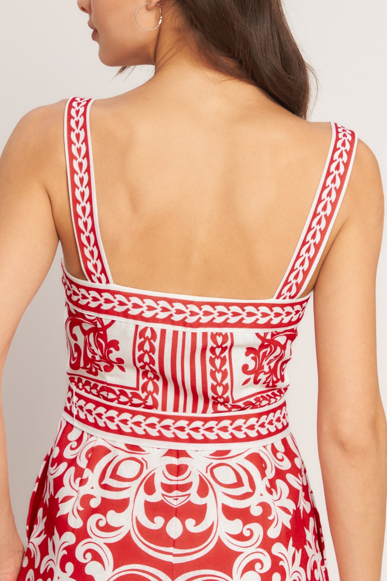 Size Large, EURO SUMMER WOVEN ROMPER - FINAL SALE