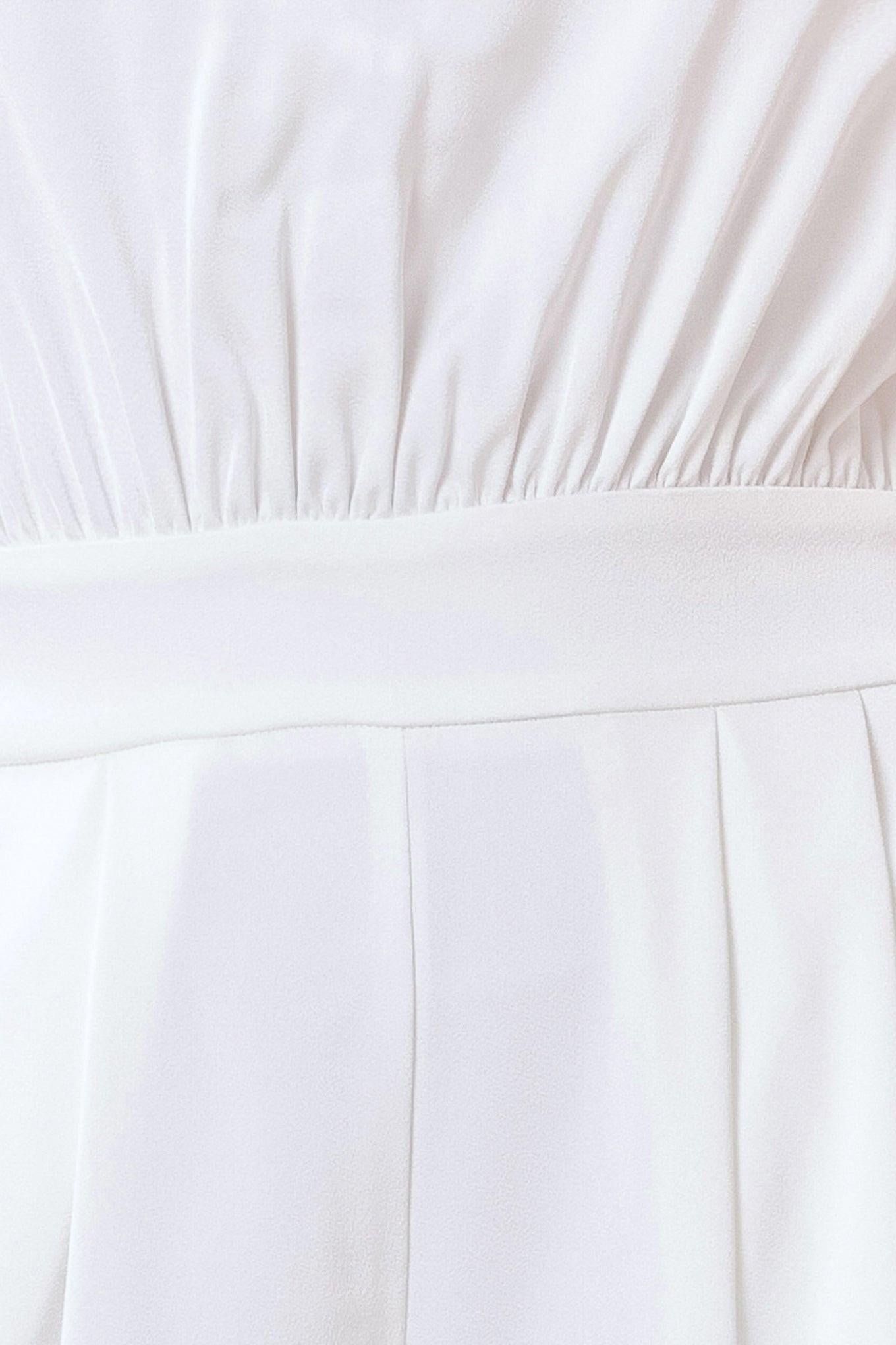 MODERN EASE WHITE JUMPSUIT