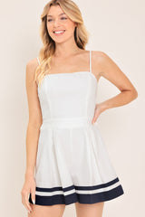 SUMMER HARBOR IVORY ROMPER