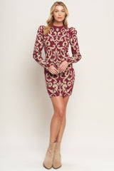 BASK IN LOVE SWEATER MINI DRESS - FINAL SALE