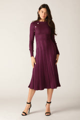 HIGH STANDARDS SWEATER MIDI DRESS - FINAL SALE