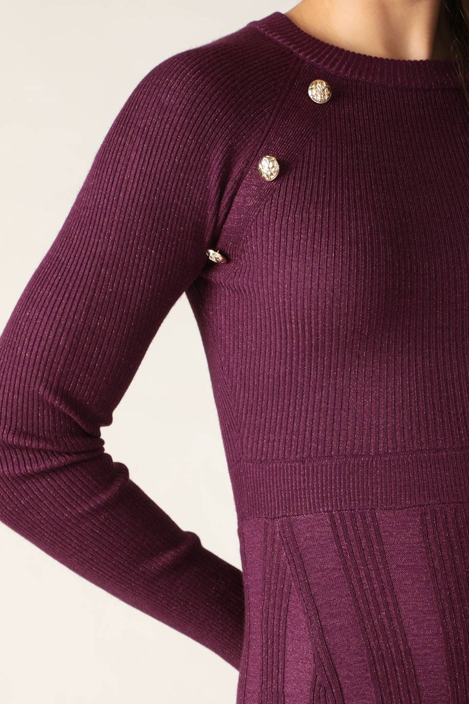 HIGH STANDARDS SWEATER MIDI DRESS - FINAL SALE