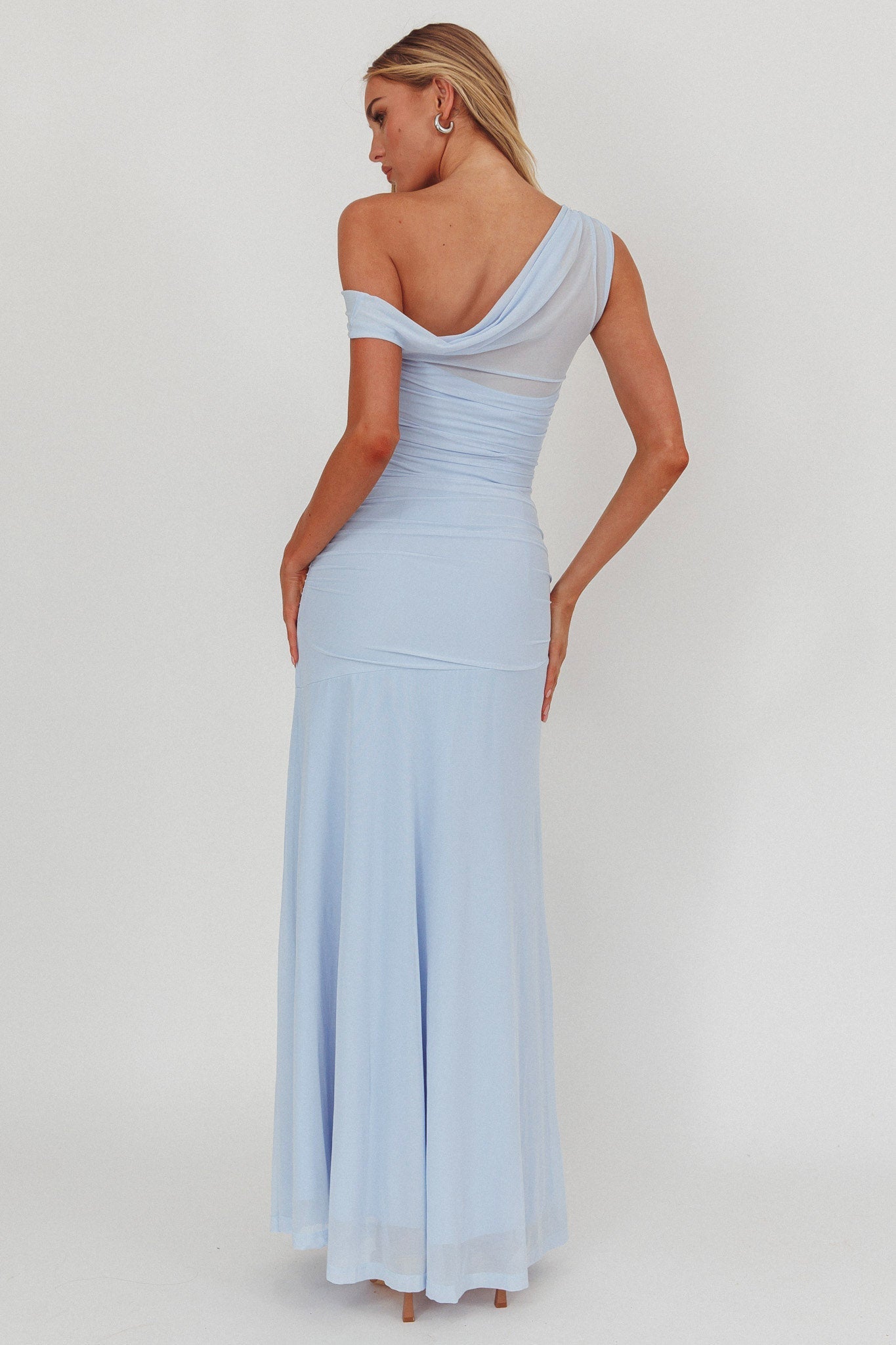 Monica Maxi Dress - Ice Blue