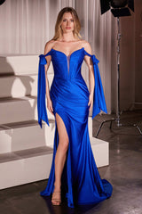 Knightly Gown - Stretch Spandex Dress With Arm Ties
