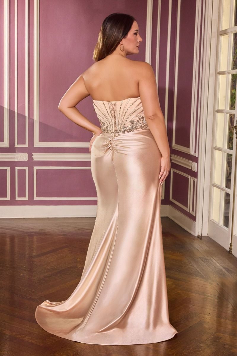 Darylanna Gown - Strapless Corset Evening Dress