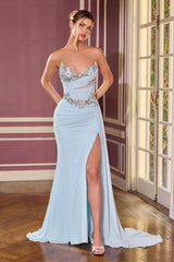 Bowie Gown - Draped Chiffon Evening Dress
