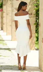 Brienne Dress - White