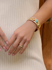 Turquoise Solstice Ring Stack