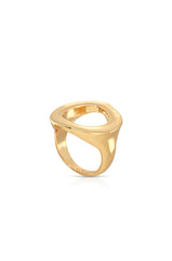 Open Circle Statement Ring