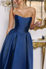 Talullah Midi Dress - Mikado Cocktail Dress