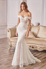 A0666W JOLIE LACE BRIDAL GOWN - Andrea & Leo