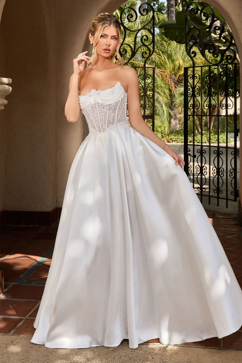 Nikki Gown - A-line Mikado Bridal Dress