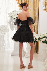 Evie Mini Dress - FLORAL STRAPLESS SHORT DRESS