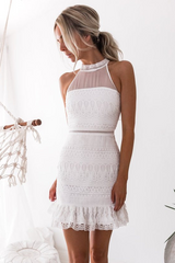 Vicky Dress - White