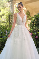 WL064 - Blooming Gardenia Ball Gown - Andrea & Leo