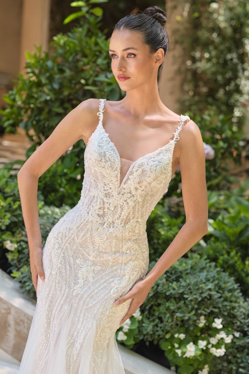 WL066 - Lamia Beaded Mermaid Gown - Andrea & Leo