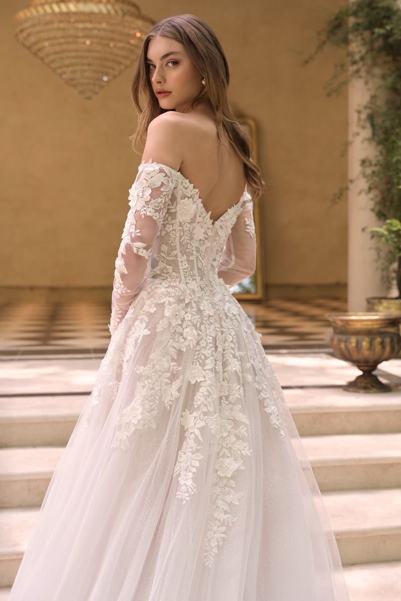 WL067 - Floral Victoria Ball Gown - Andrea & Leo