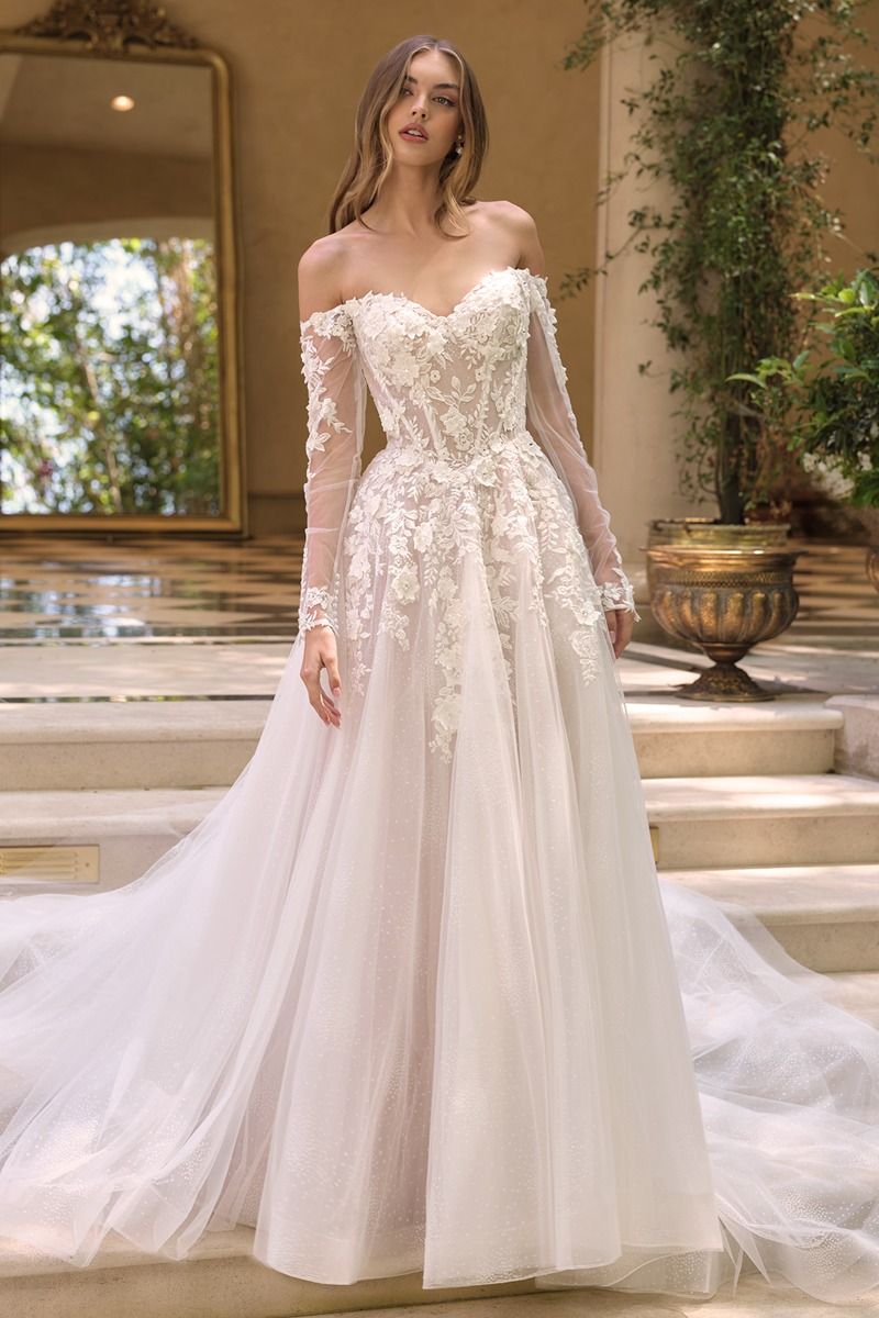 WL067 - Floral Victoria Ball Gown - Andrea & Leo