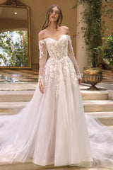 WL067 - Floral Victoria Ball Gown - Andrea & Leo