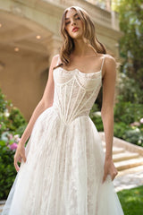 WL069 - Venus Lace Ball Gown - Andrea & Leo