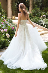 WL087 - Tulle Bouquet Ball Gown - Andrea & Leo