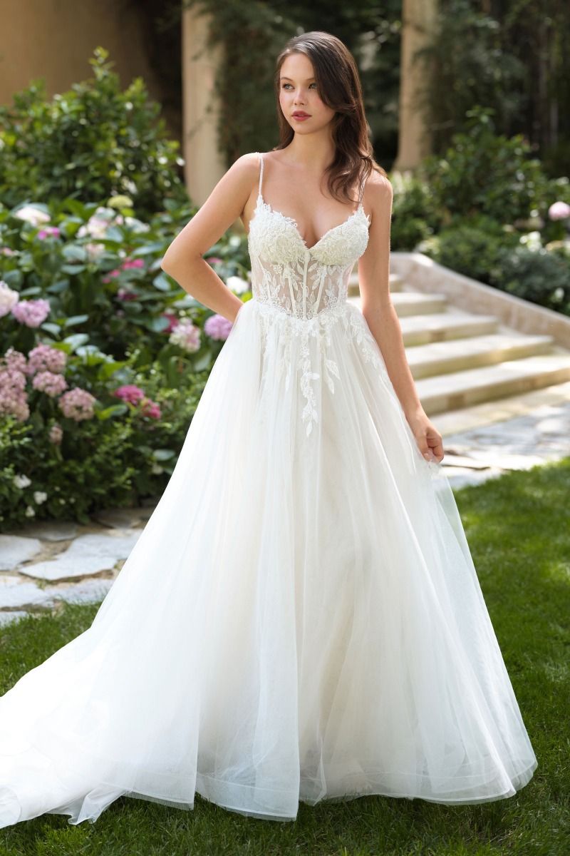 WL087 - Tulle Bouquet Ball Gown - Andrea & Leo