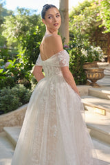 WL090 - Audrey Lace Ball Gown - Andrea & Leo